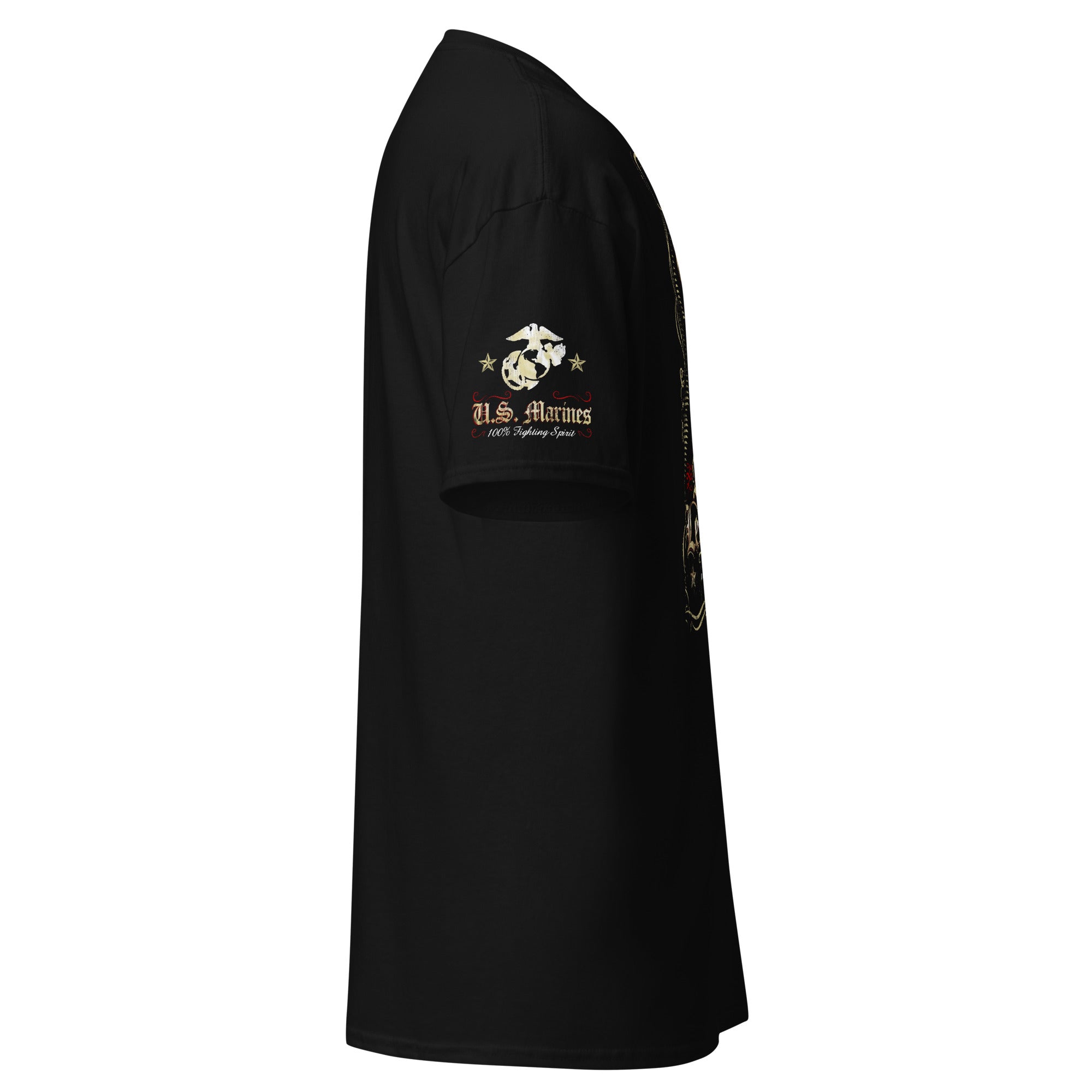 7.62 Design Fighting Spirit maglietta uomo cotone nera