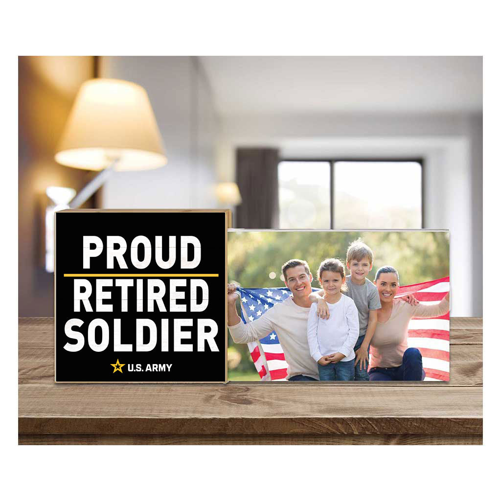 7.62 Design Army Retired Cornice Foto 4x6 Soldato USA