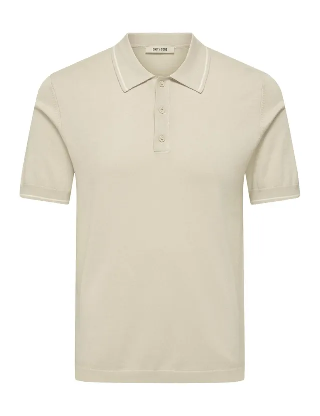 Only & Sons Onswyler Life Reg Polo Uomo XL Argento