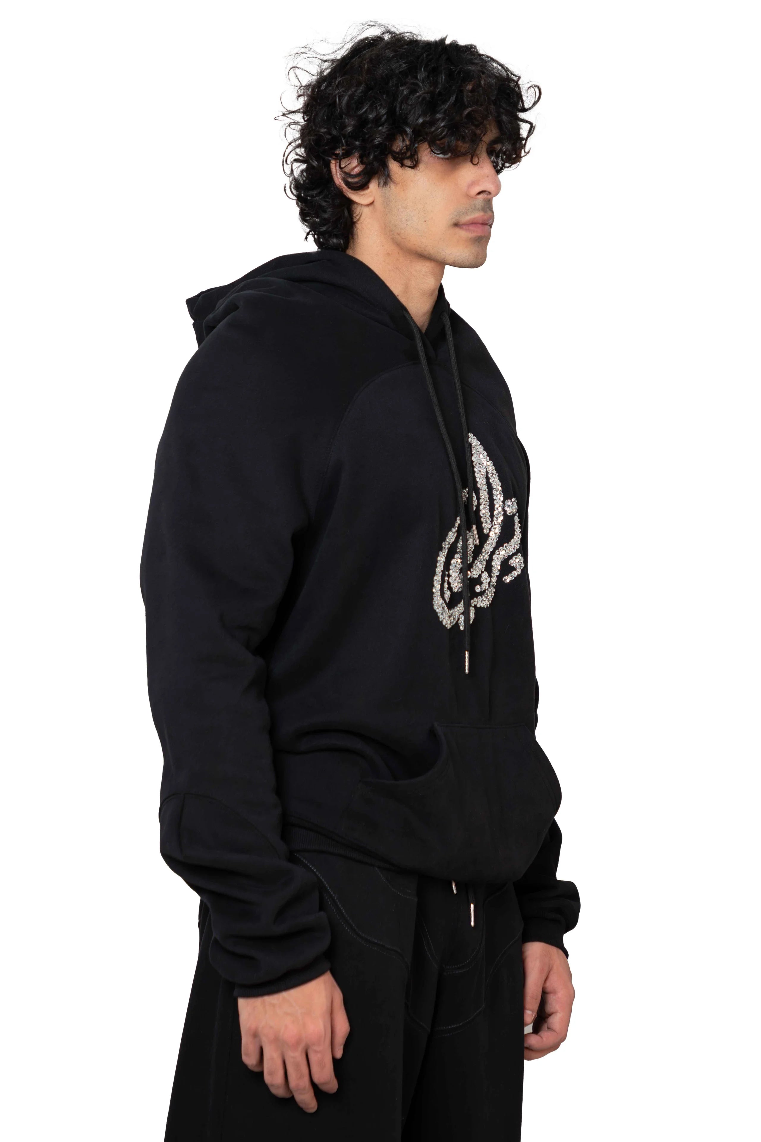 Trashy Clothing TC Logo Identity felpa cappuccio oversize
