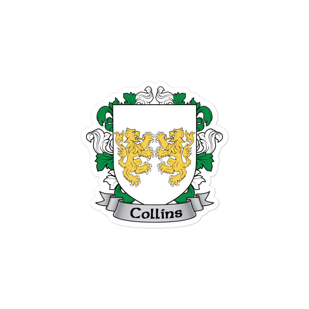 7.62 Design Collins adesivo stemma irlandese 3x3 vinile