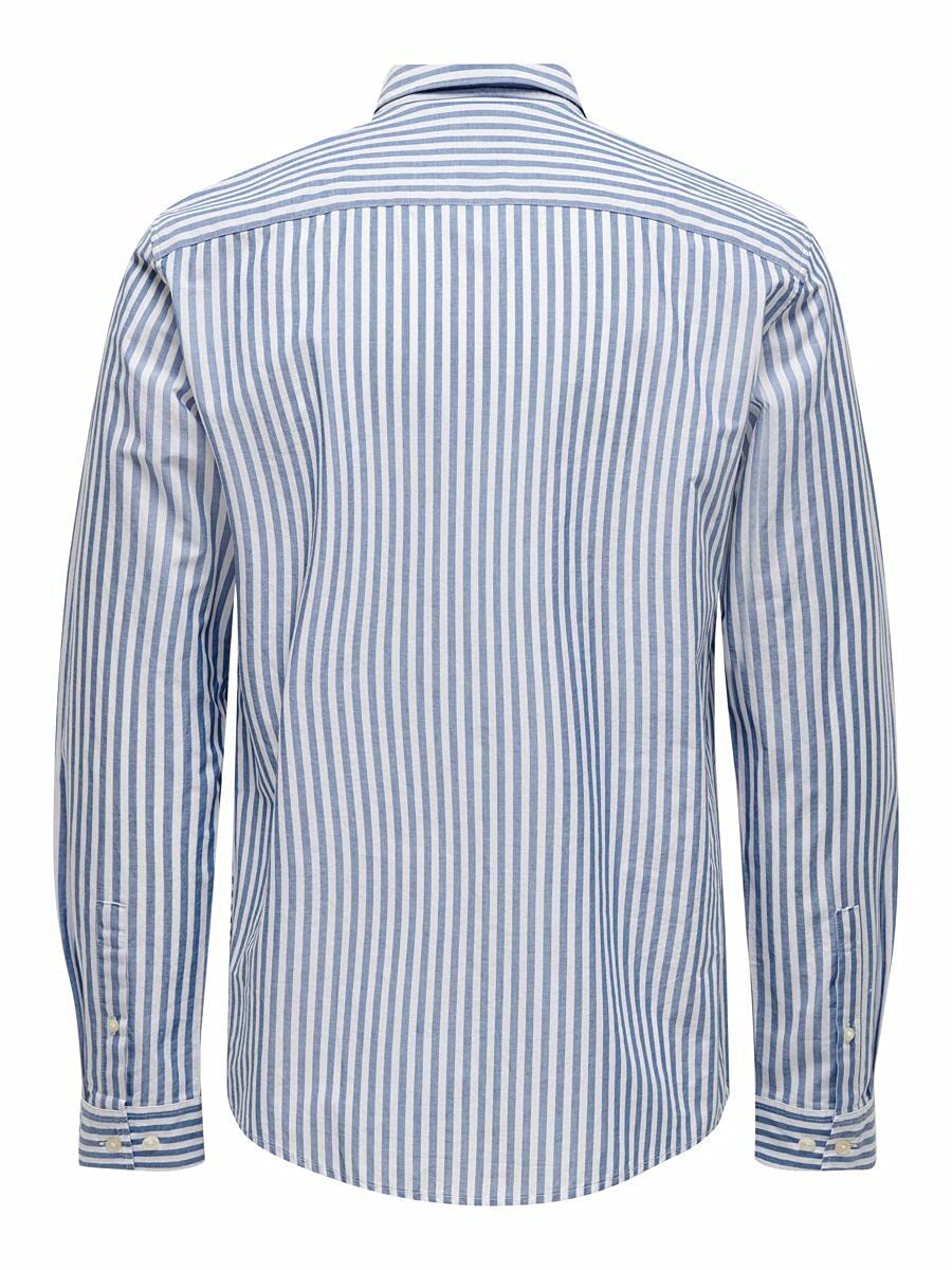 Only & Sons Onstripp Life camicia uomo a righe