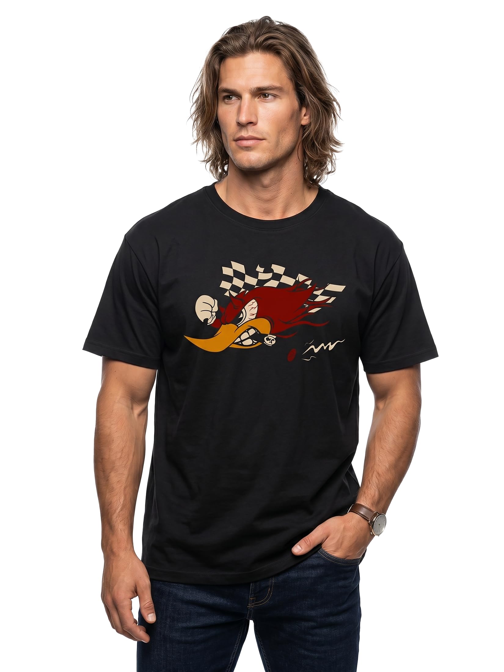 MAKAYA T-Shirt Uomo Motocross maglietta XL cotone