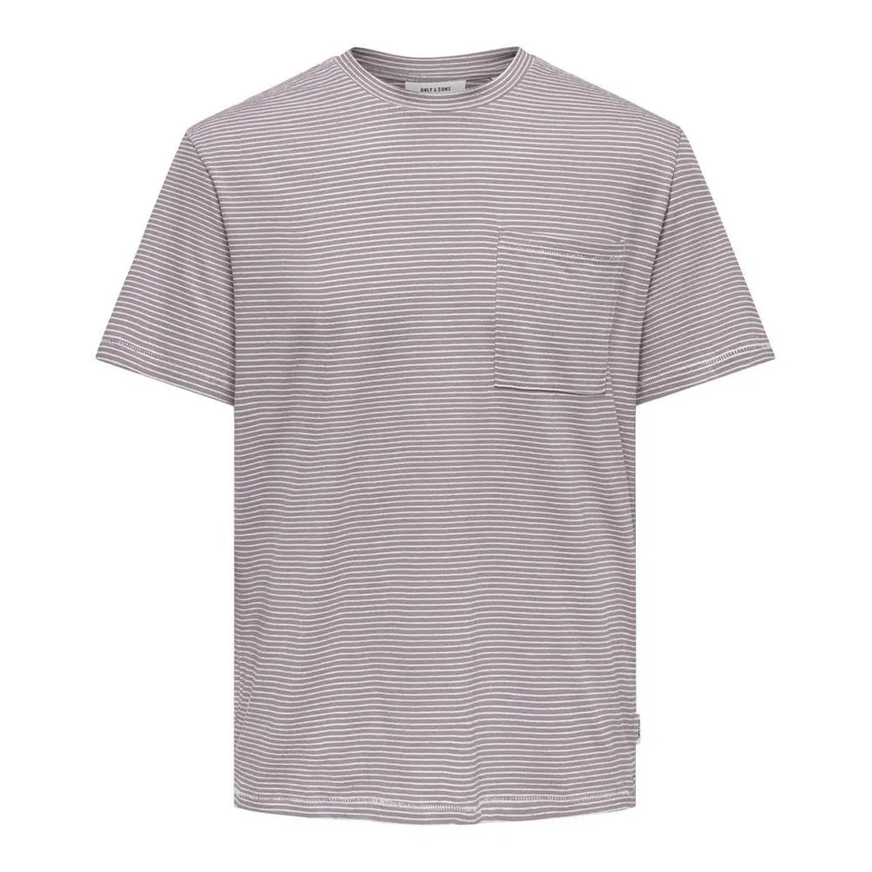 Only & Sons Onsbale t-shirt viola cotone taglia S uomo