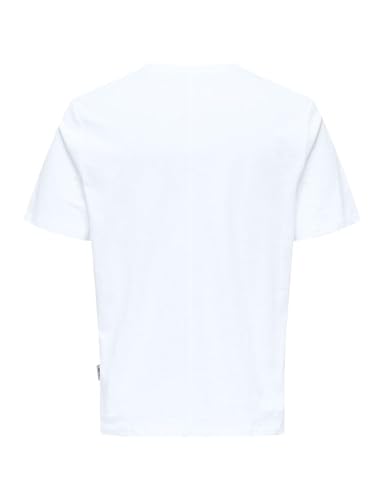 Only & Sons Onsbenne Pocket SS Tee Noos T-Shirt S Bianca