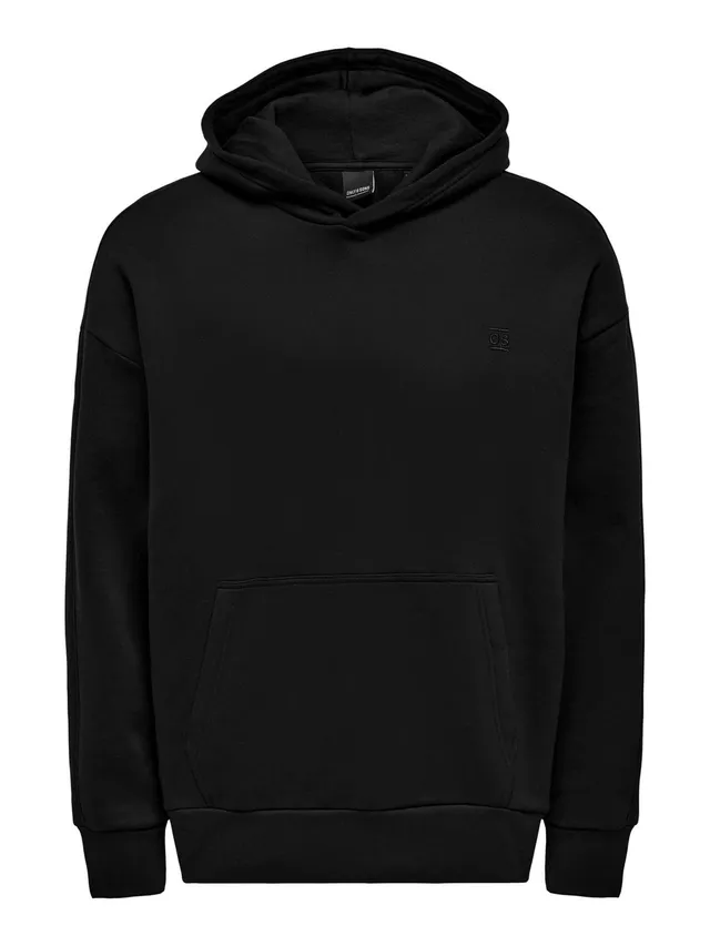 Only & Sons Onsdan Felpa Pesante Cappuccio Uomo Relaxed