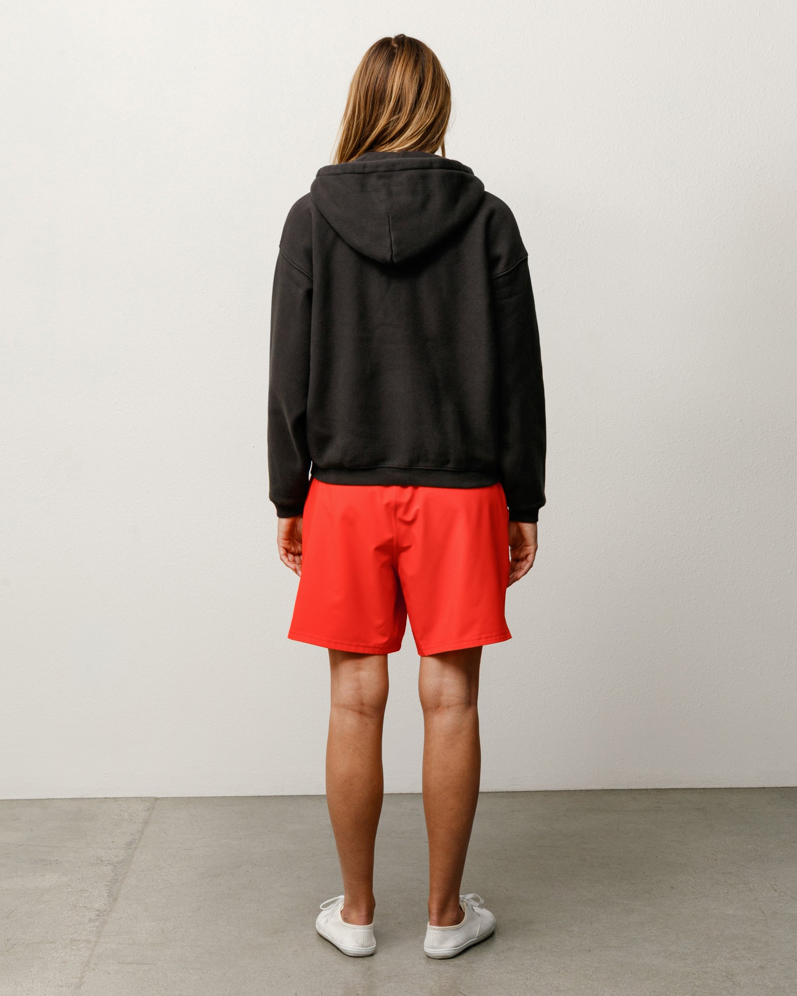 Stussy Varsity Zip Hoodie felpa nera 535 gsm