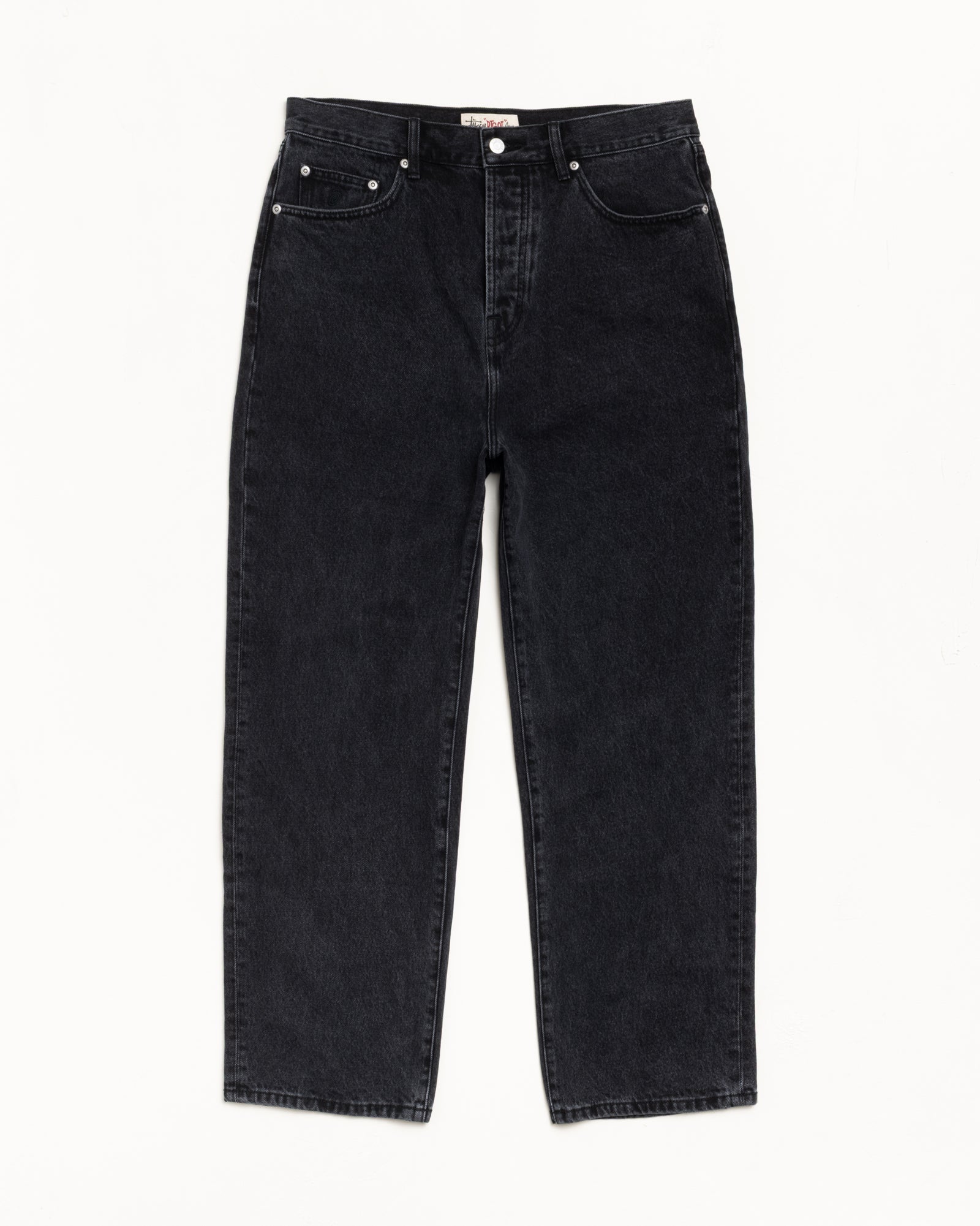 Stussy Big Ol Jean Denim jeans larghi Vintage Black