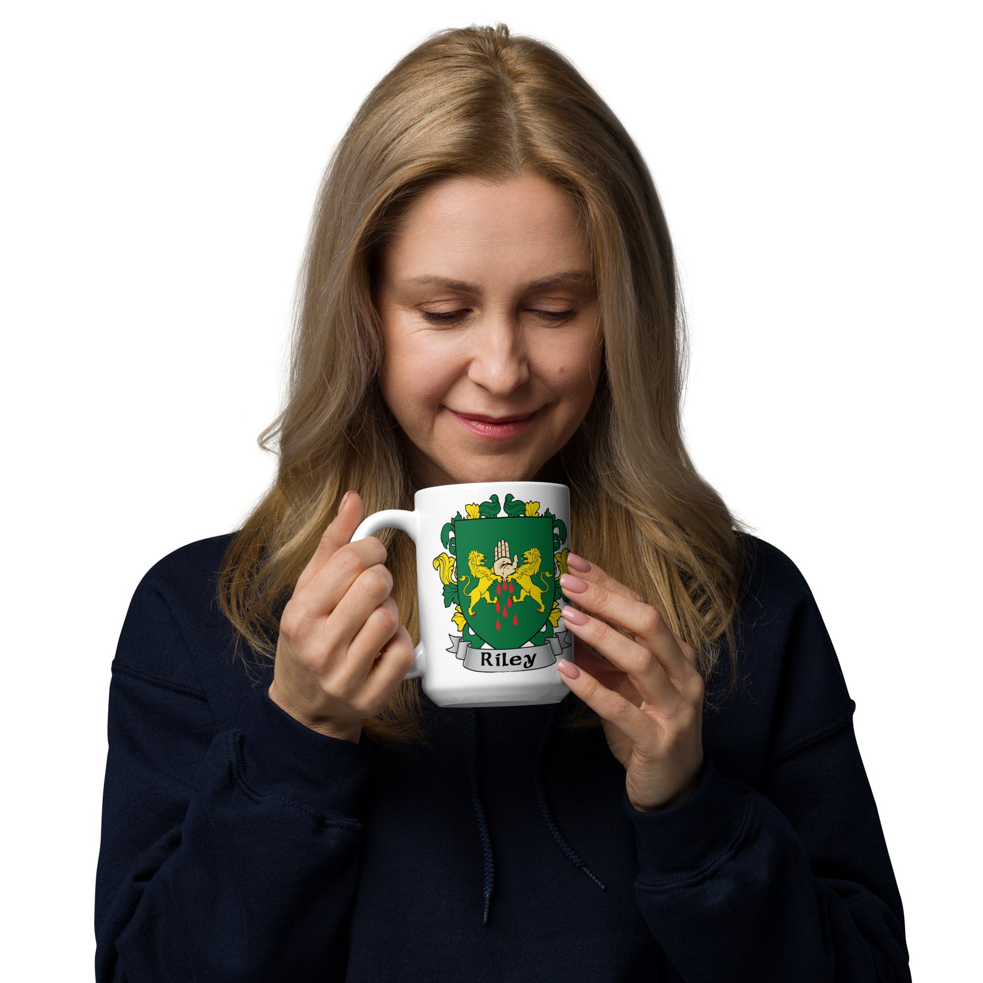 7.62 Design Riley tazza mug 15oz stemma irlandese