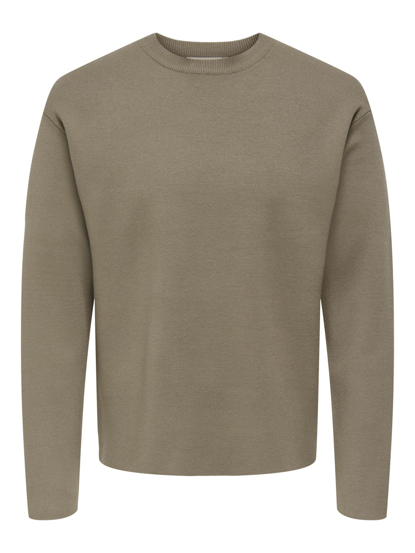 Only & Sons Onscooper RLX LS Maglione Uomo L Girocollo