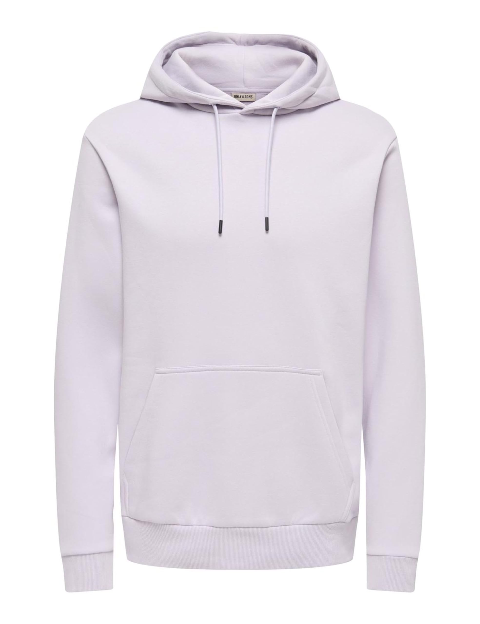 ONLY & SONS Onsceres felpa cappuccio Misty Lilac taglia M
