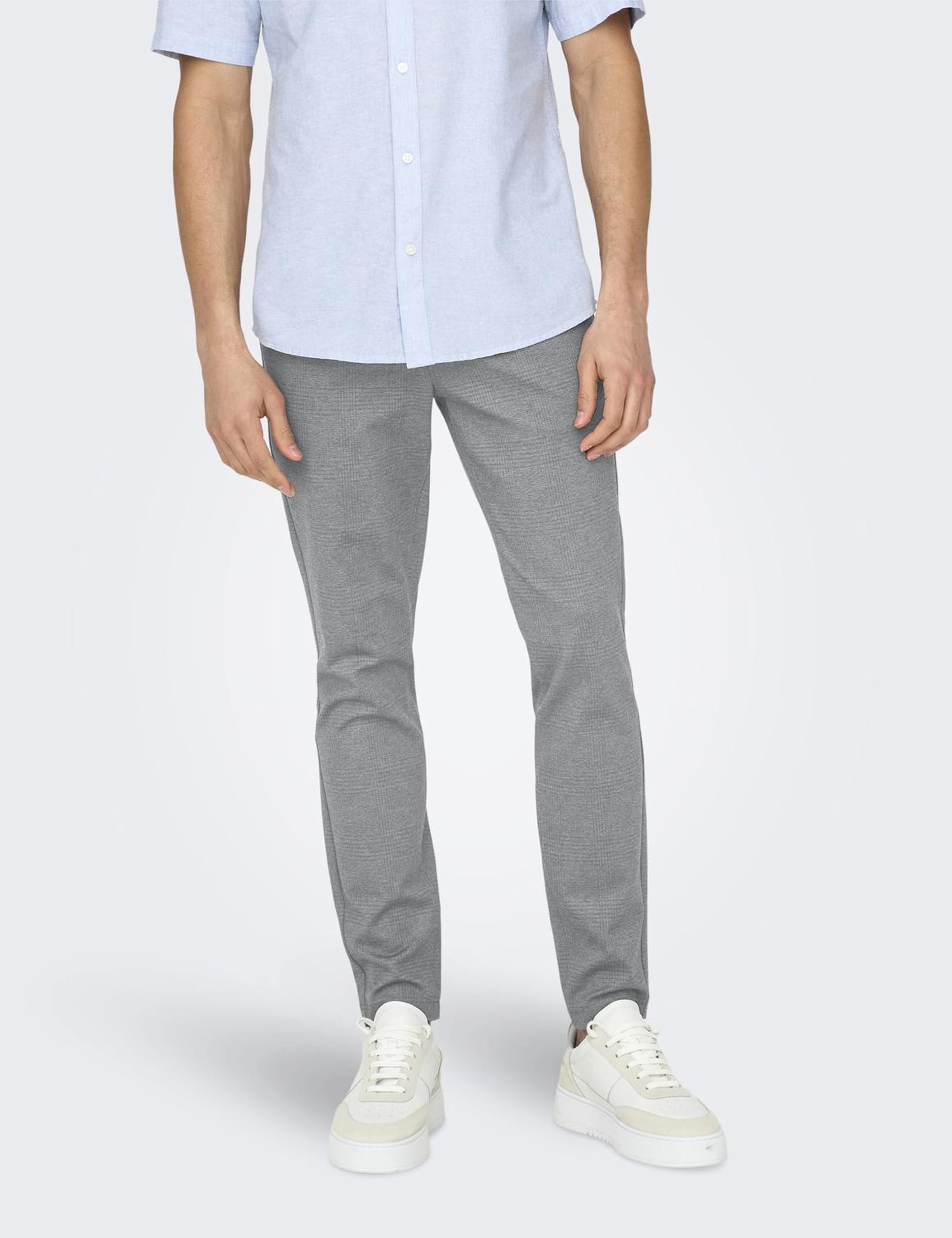 ONLY & SONS Onsmark Pantaloni Uomo Check Grifone 32W 32L