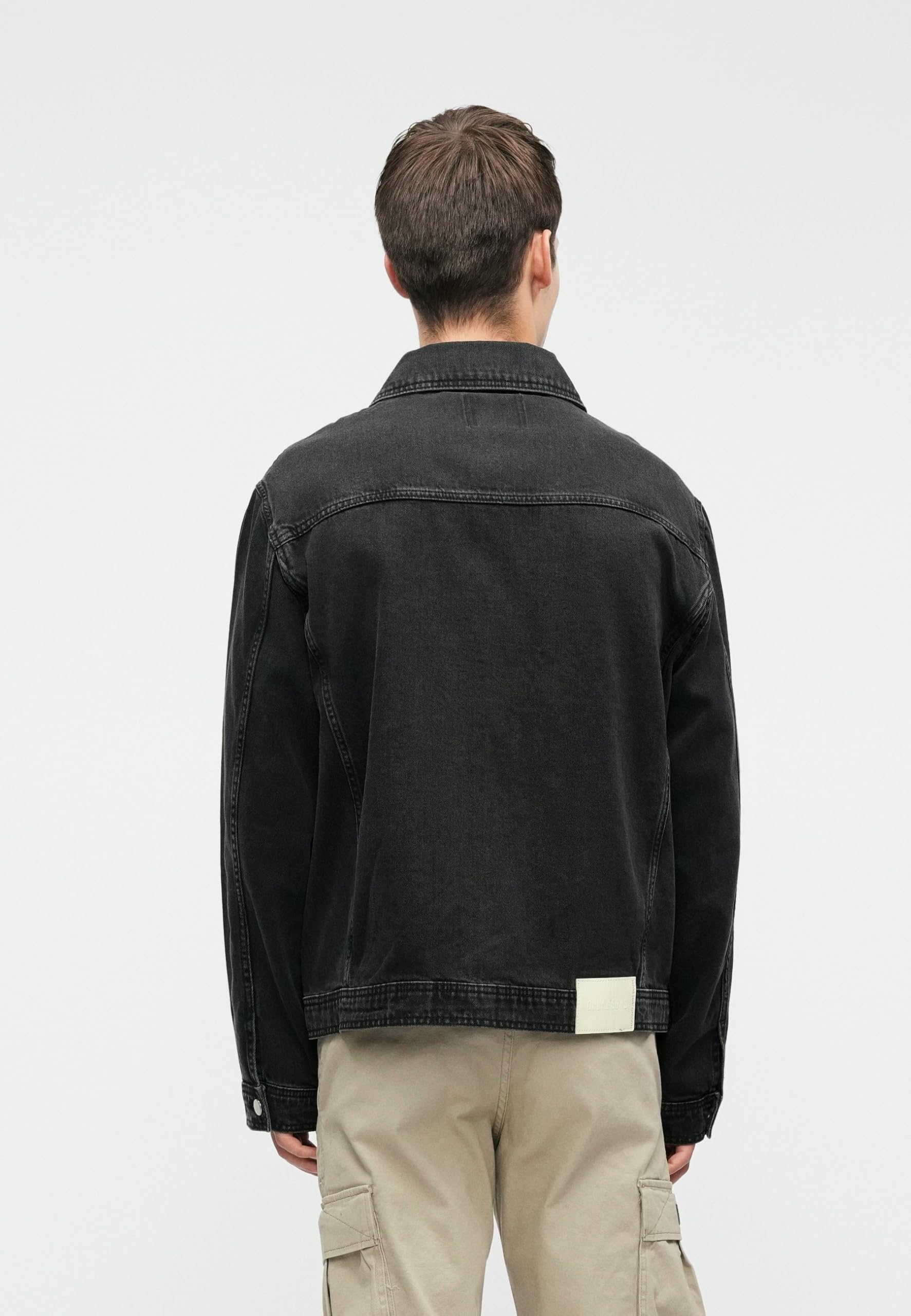 Only & Sons Onsstudio Washed Black 2384 giacca jeans uomo M