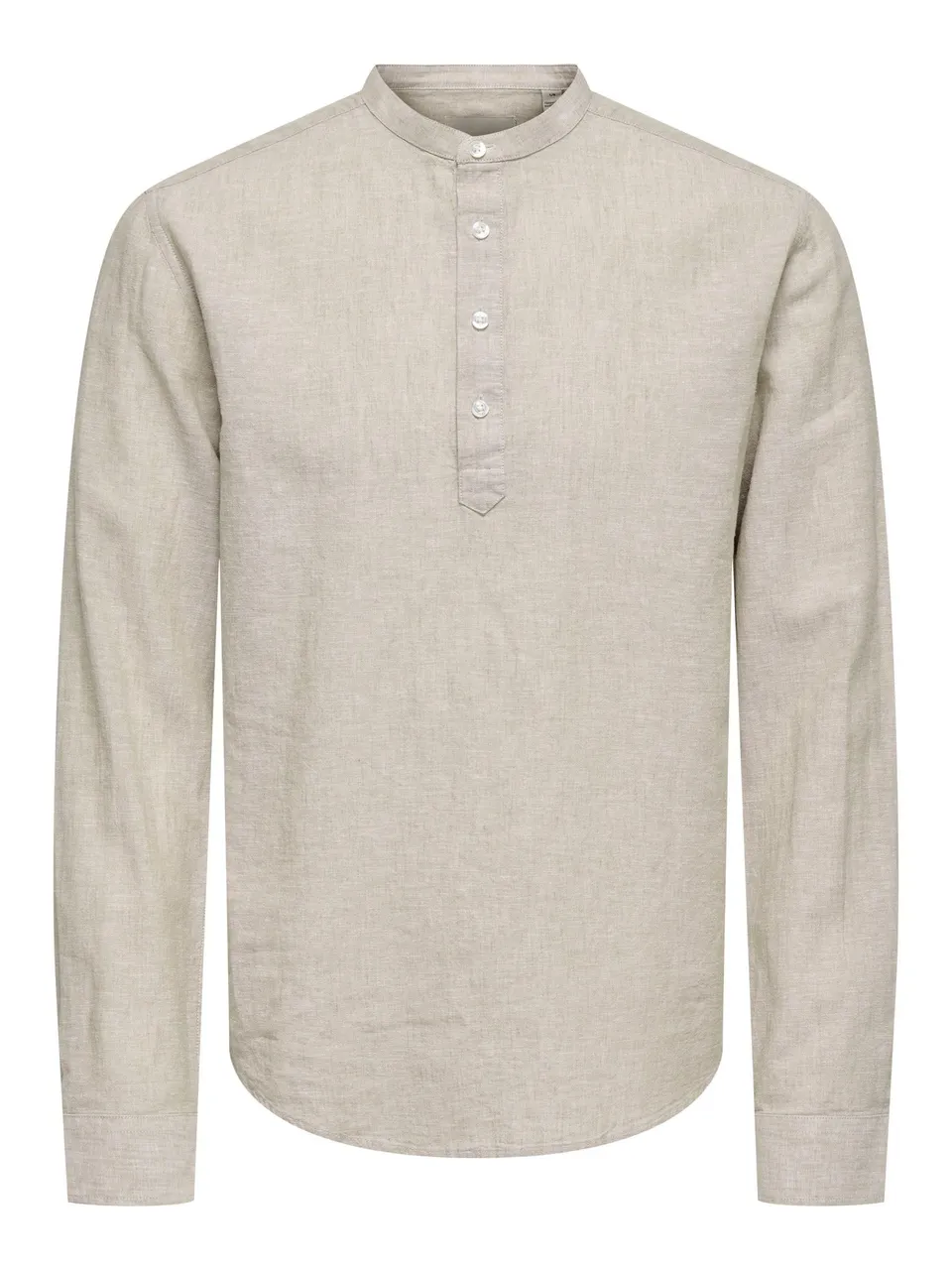Only & Sons Onscaiden Camicia Uomo Lino Cotone Taglia L