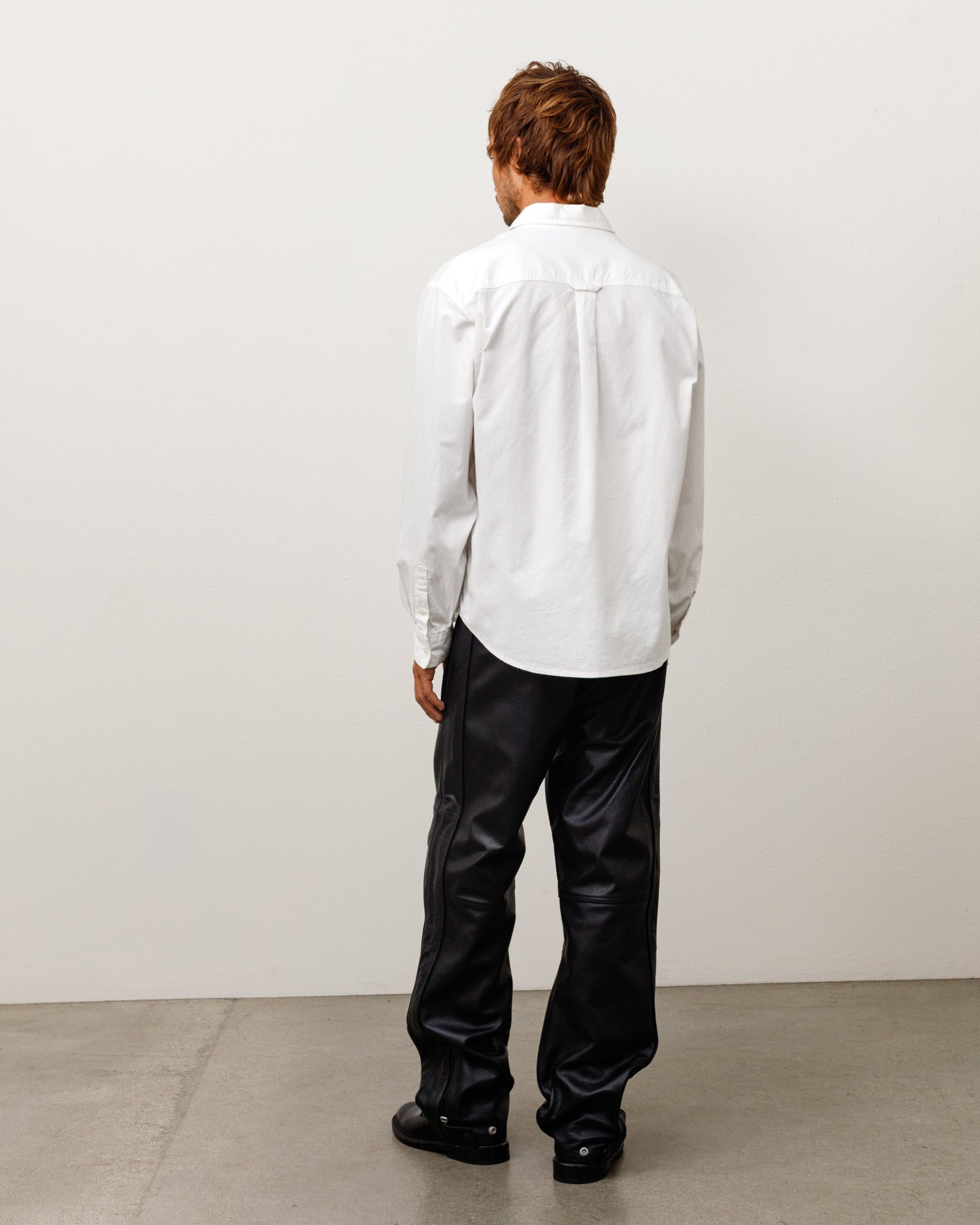 Stussy Oxford Shirt camicia bianca cotone oxford