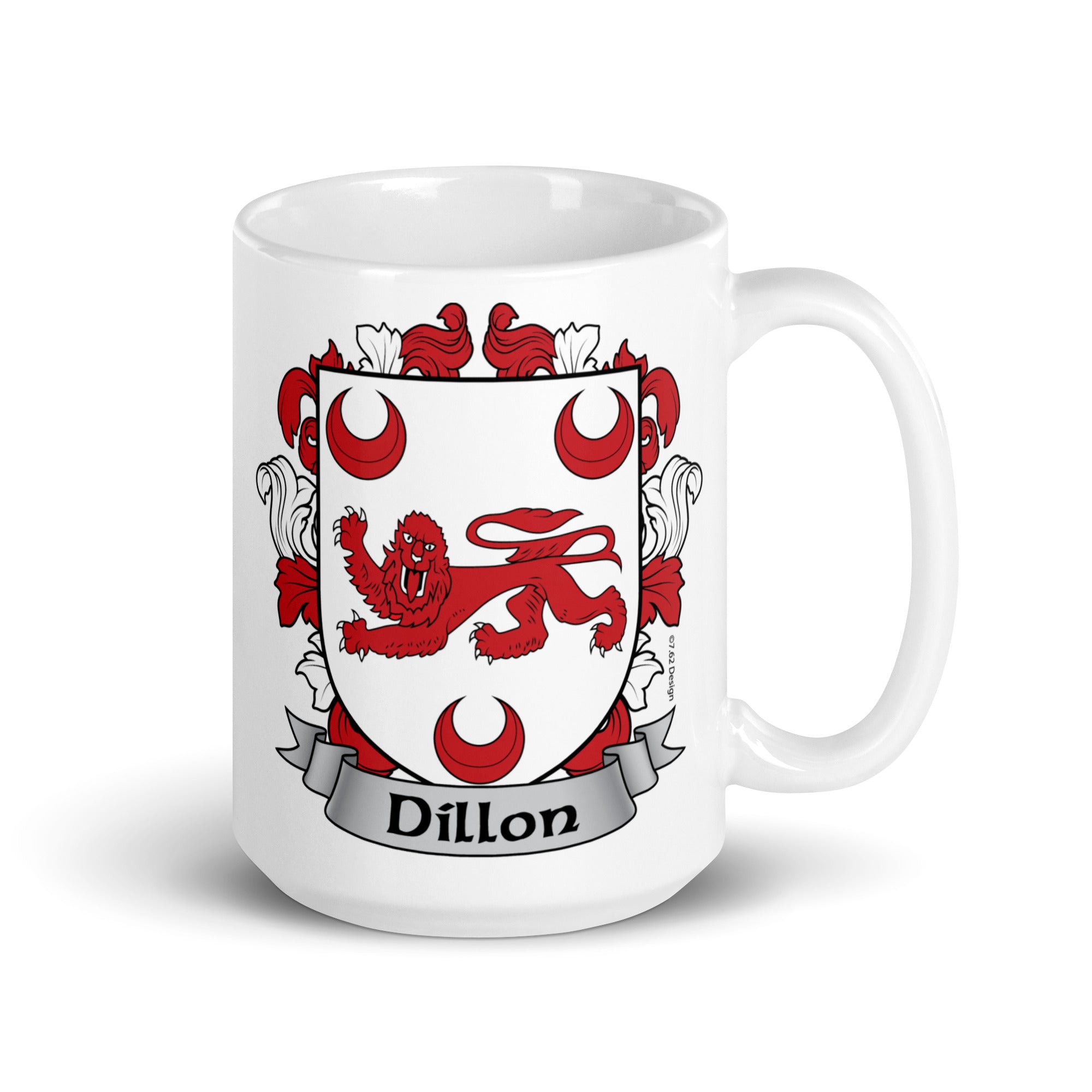 7.62 Drinkware Dillon tazza ceramica 15oz stemma irlandese