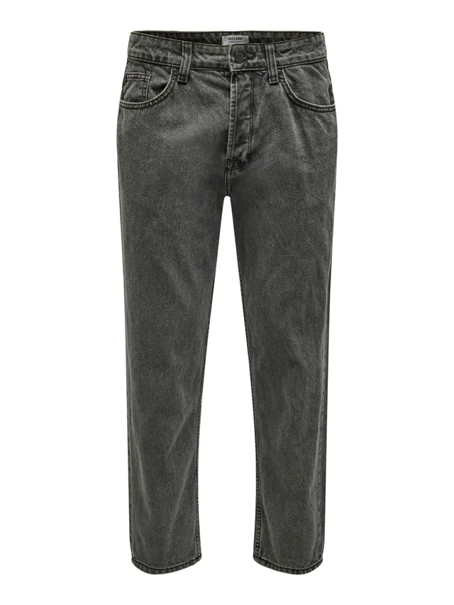 Only & Sons jeans uomo nero denim 29W/32L slim