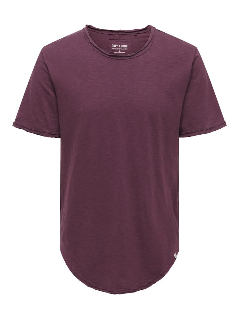 Only & Sons Onsbennie T-shirt Uomo Rossa Port Royale XL