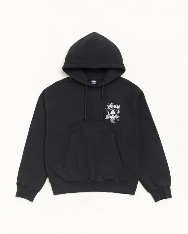 Stussy Fresh Foils Felpa Faded Black 451gsm