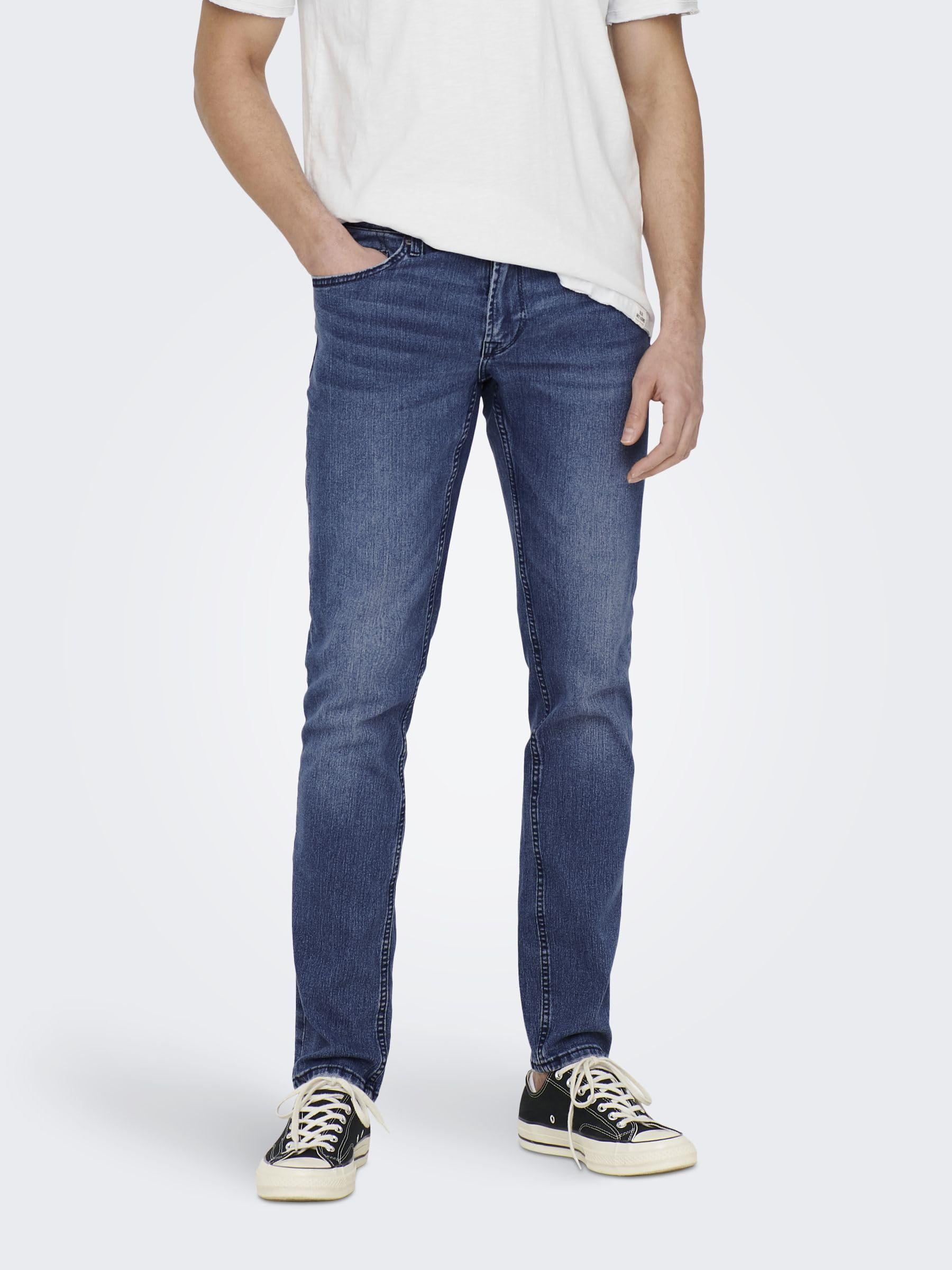 Only & Sons Jeans Slim Uomo Jeans 31W 32L Elasticizzato