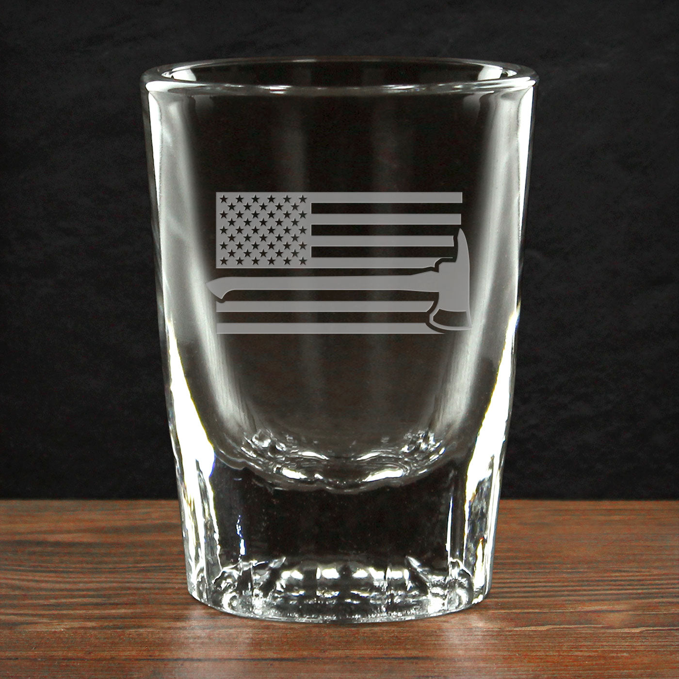 7.62 Design Firefighter Axe Bicchierino Vetro 2oz USA