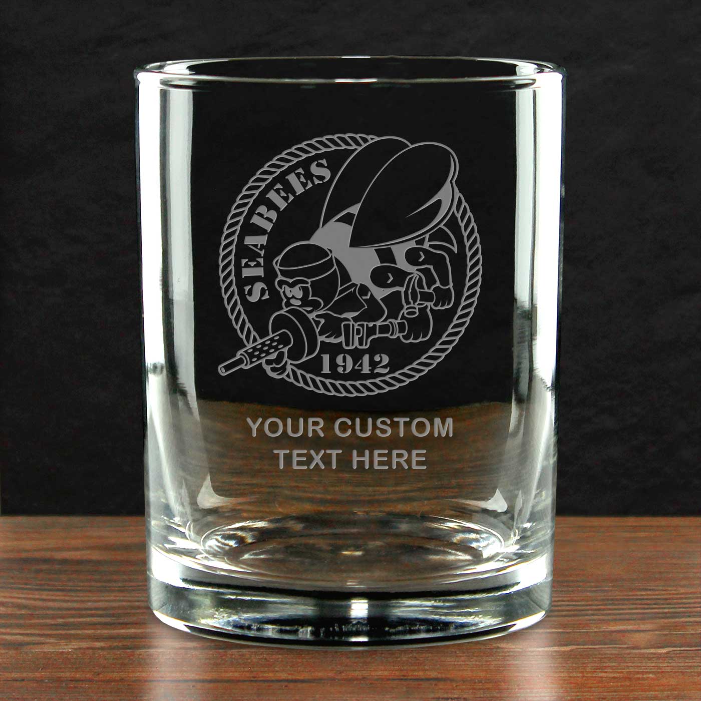 7.62 Design US Navy Eagle bicchiere whisky 414 ml personalizzato
