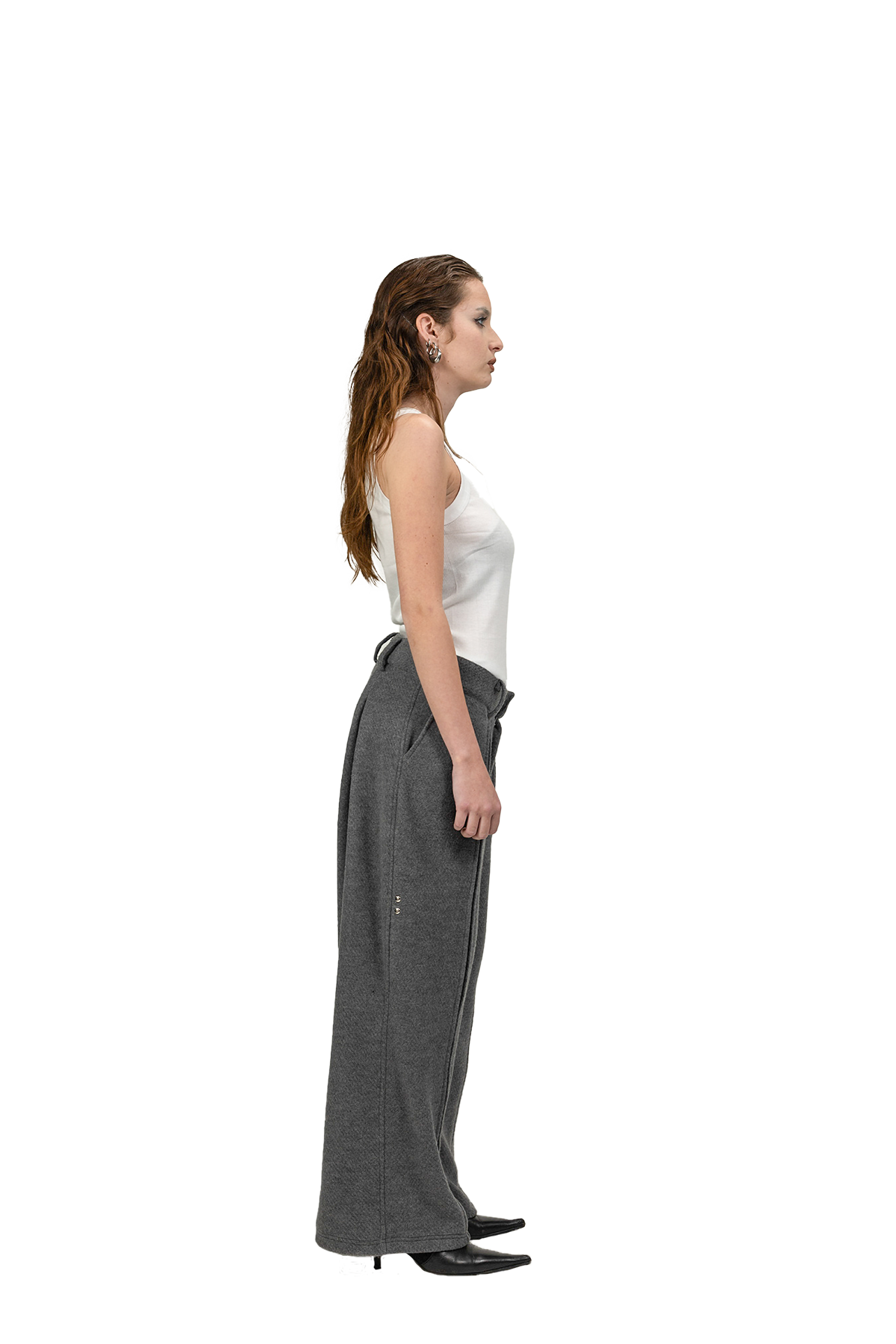 Tiat ASCENSIO Haze pant pantaloni grigi pence inglesi