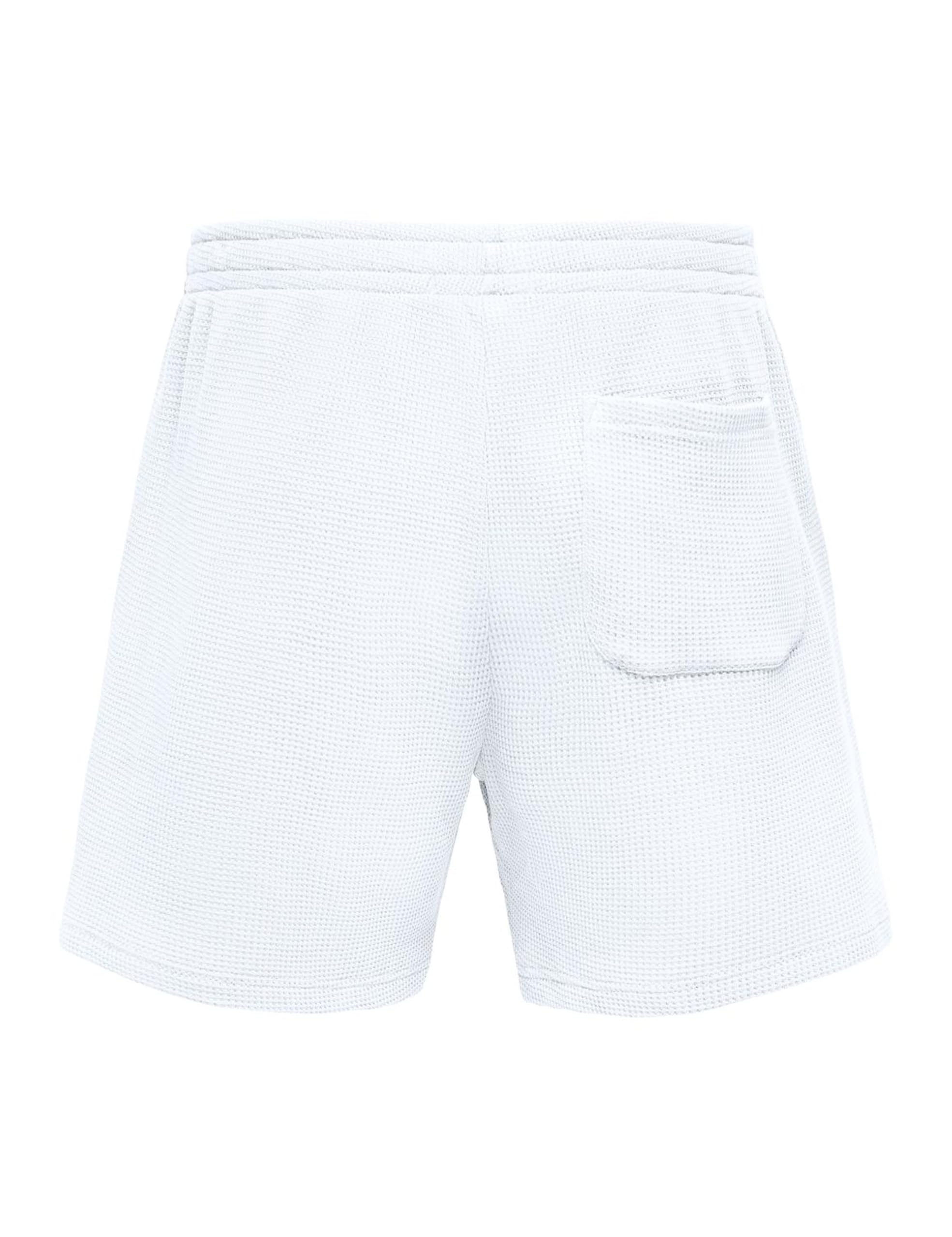 ONLY & SONS Onstobie Pantaloncini Waffle Uomo Nero M