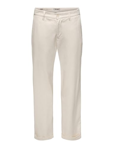 Only & Sons Onsfade Loose Twill 0594 Pantaloni 29W/32L neri