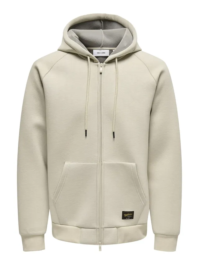 ONLY & SONS Onsbobbey Felpa Uomo con cappuccio e zip regular fit