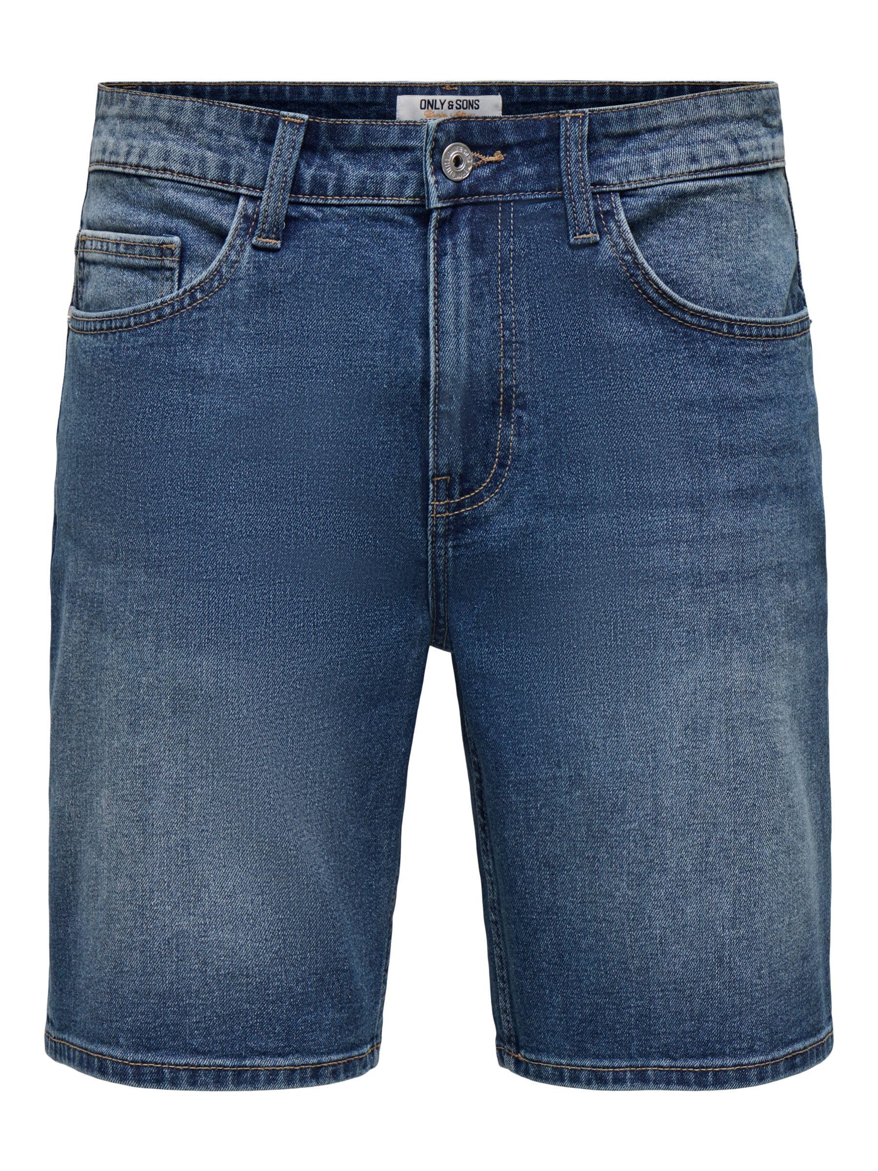 Only & Sons ONSWEFT Shorts Uomo Denim Regular Fit