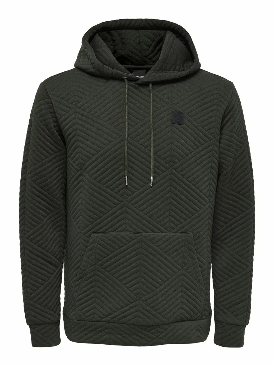 Only & Sons Onsrodney Felpa Uomo Cappuccio Regular