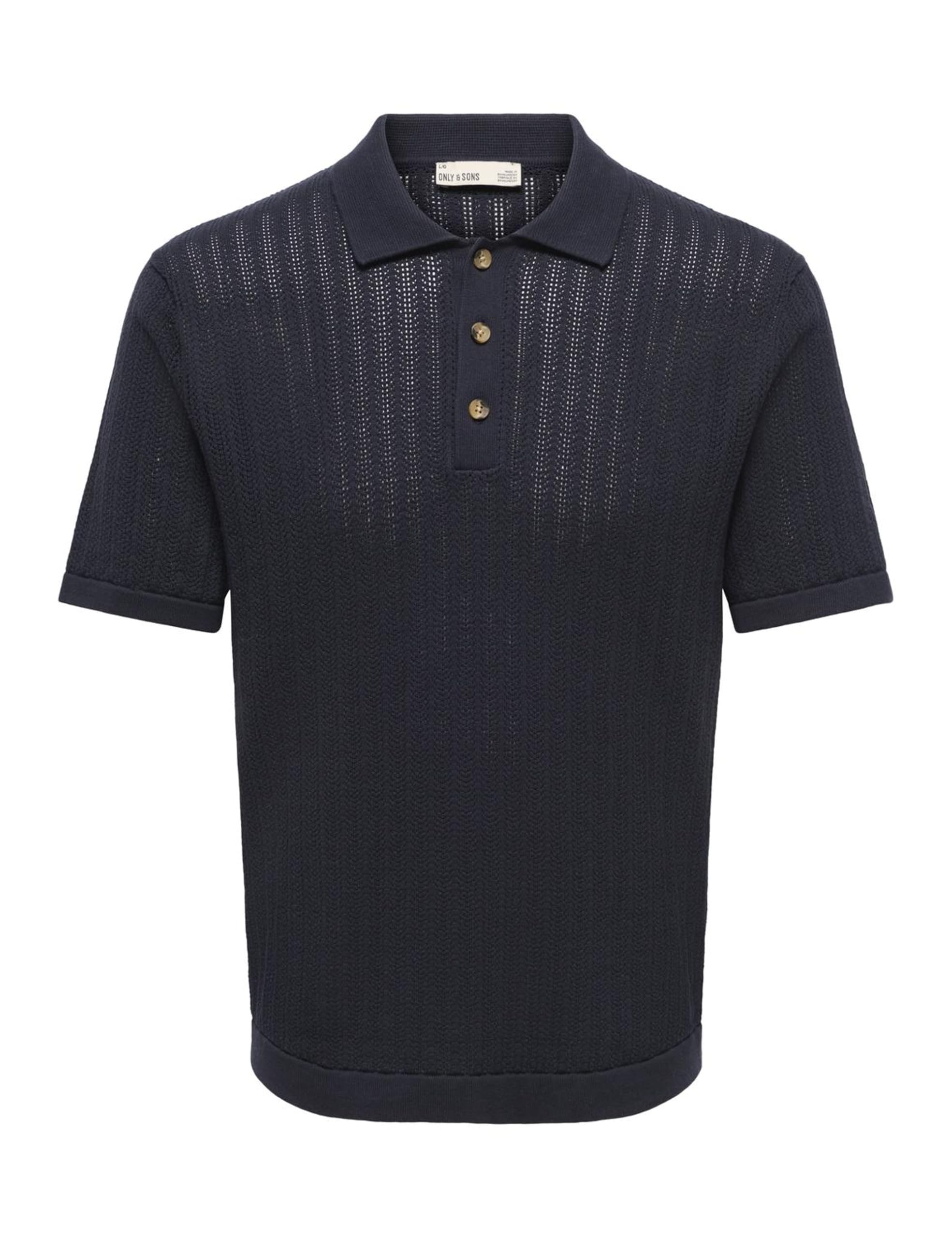 Only & Sons Onsmoon Polo Maglia Uomo Blu Navy