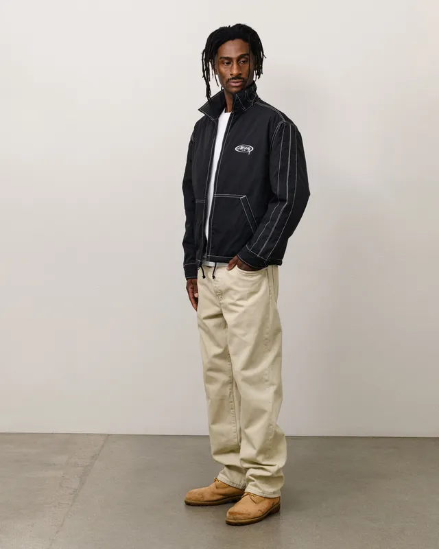 Stussy New Classic Jean Overdyed jeans Sand denim cotone