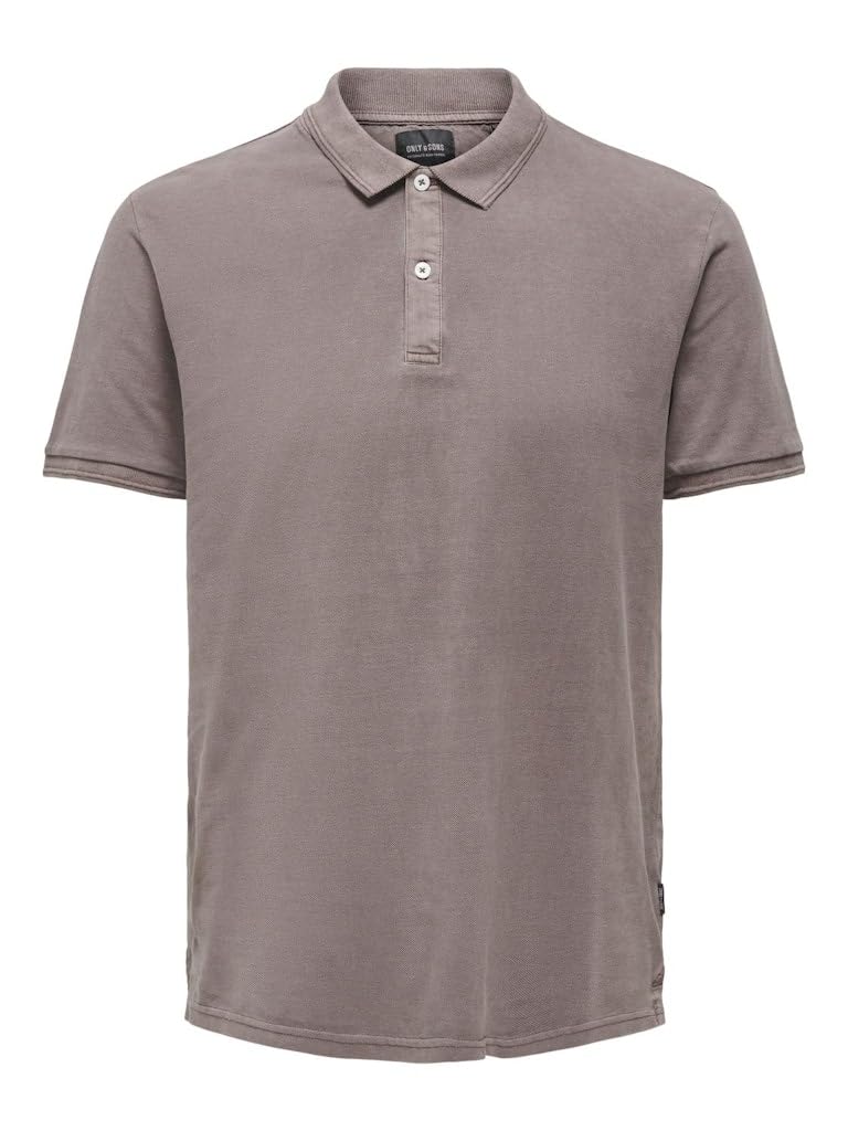 ONLY & SONS Onstravis Slim Polo Uomo Manica Corta Washed