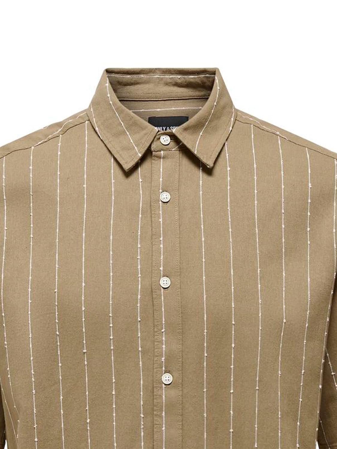 Only & Sons Camicia Manica Corta Colletto Uomo Comoda