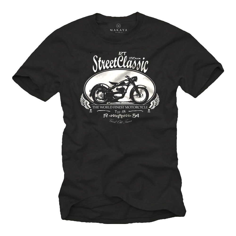 Makaya DKW RT 250 T-Shirt Uomo 3XL Cotone Biker