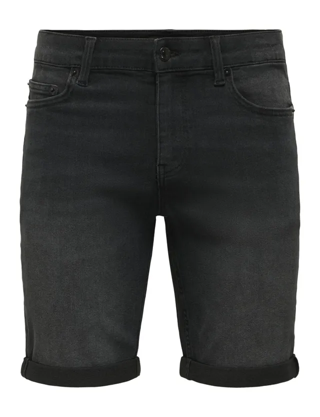 Only & Sons Onsply WB 6184 Shorts Denim Uomo Taglia L
