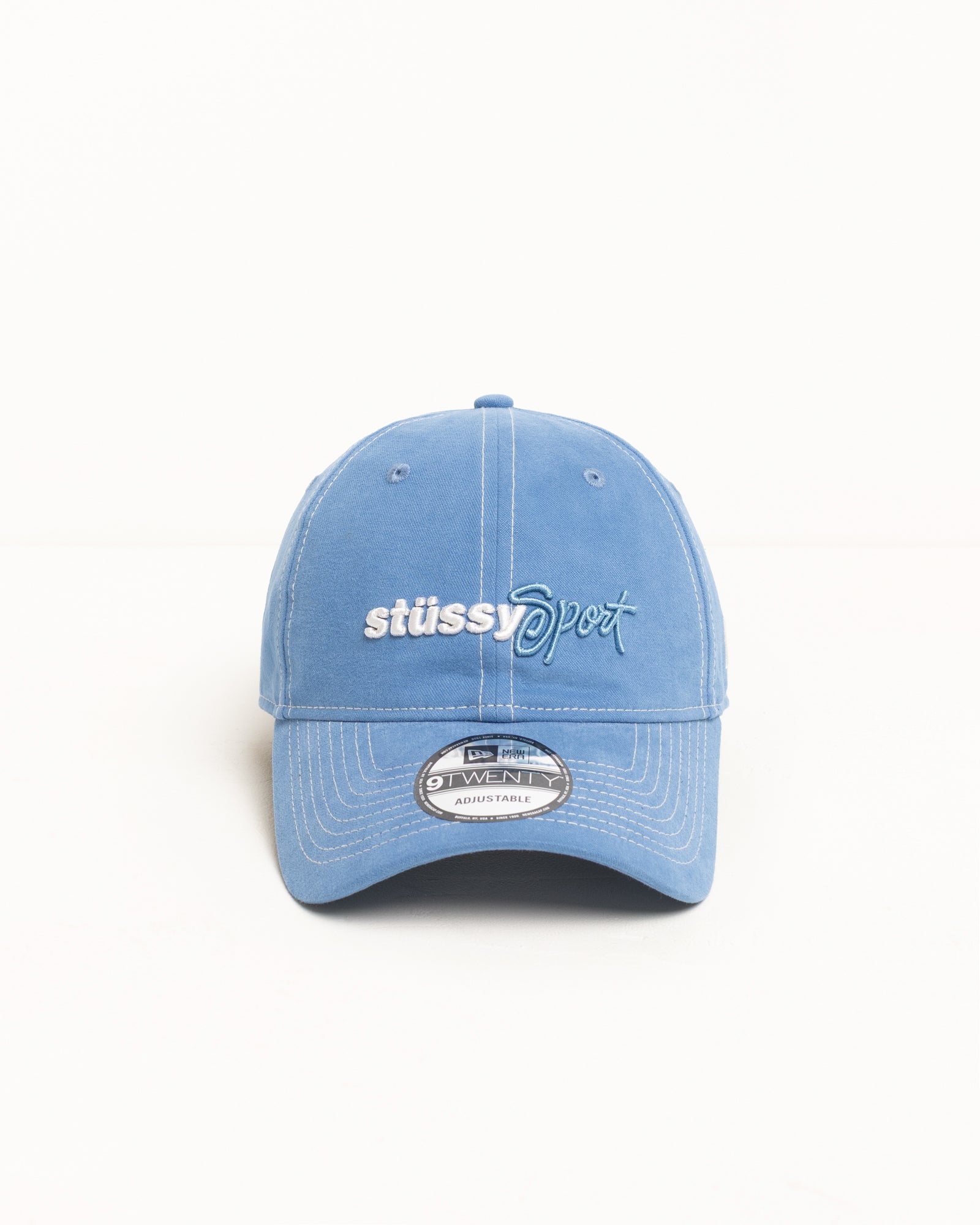 Stussy New Era 9TWENTY cappello Blue cotone