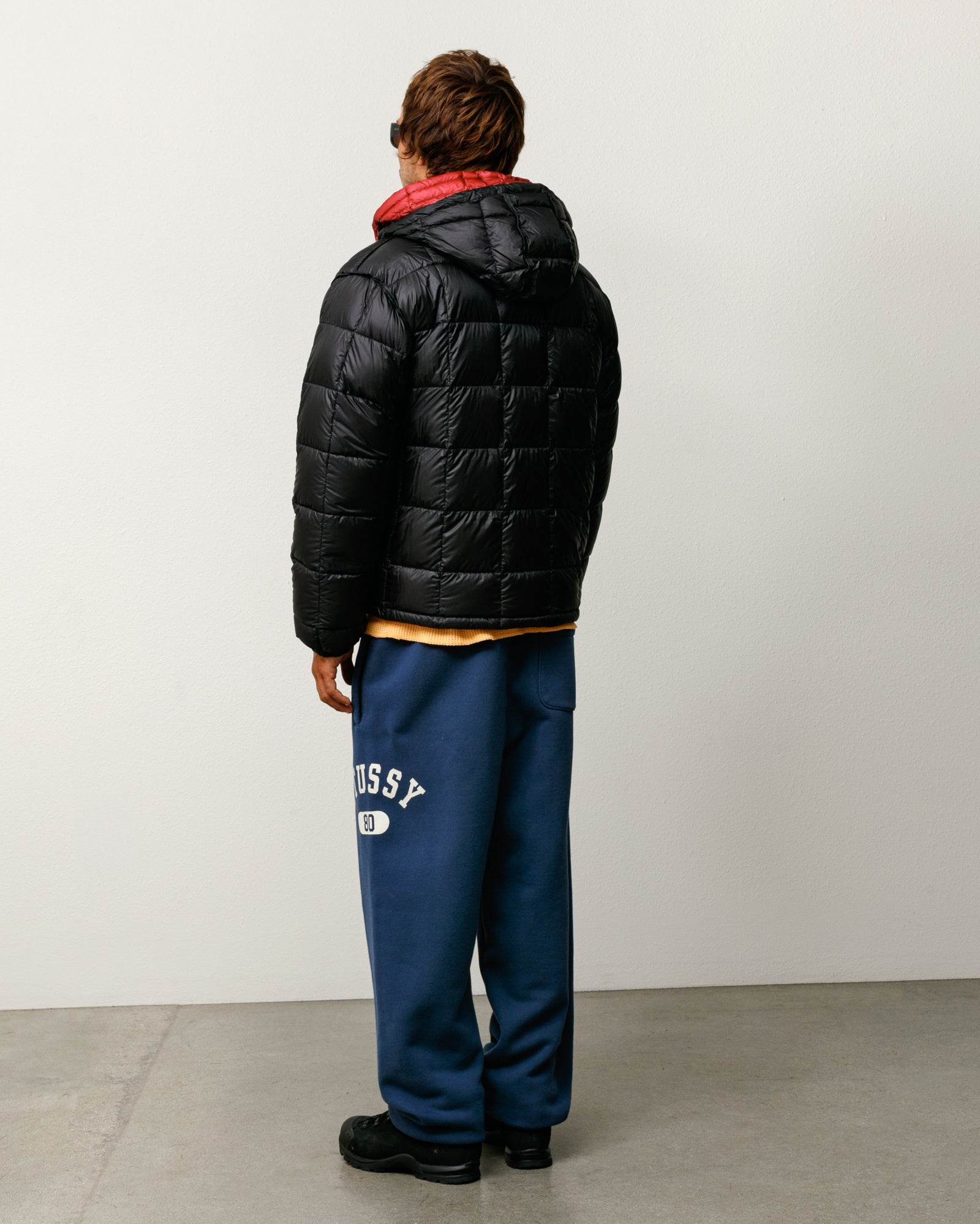 Stussy Varsity Fleece Pant pantalone navy 500 gsm