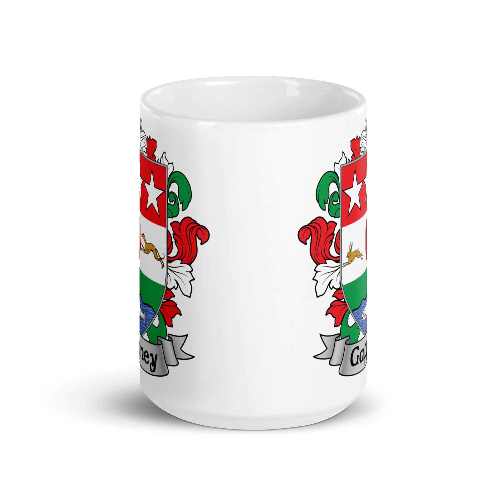 7.62 Design Gaffney Irish Family Coat Of Arms tazza ceramica 15oz stemma