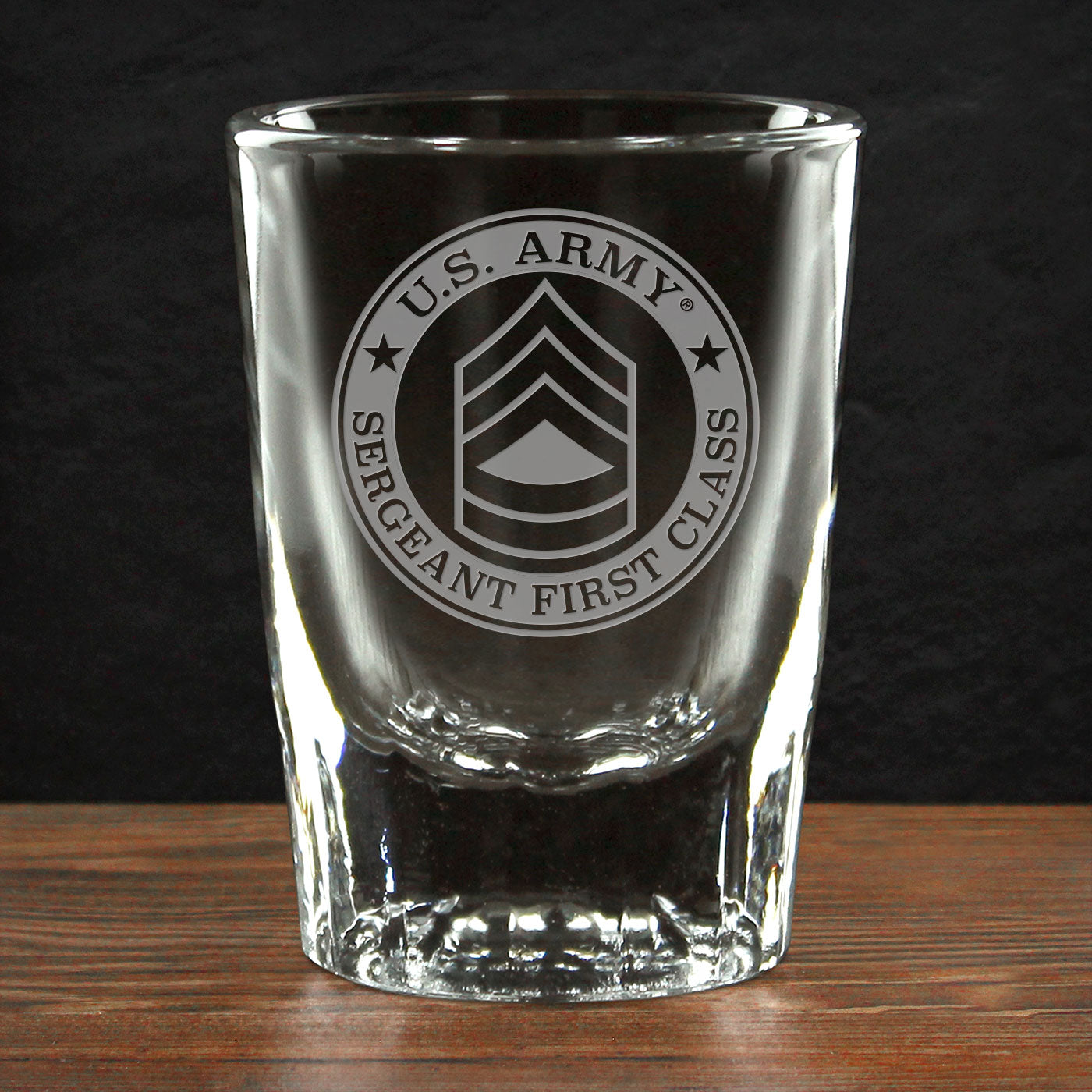 7.62 Design US Army Logo bicchierino shot vetro 44 ml