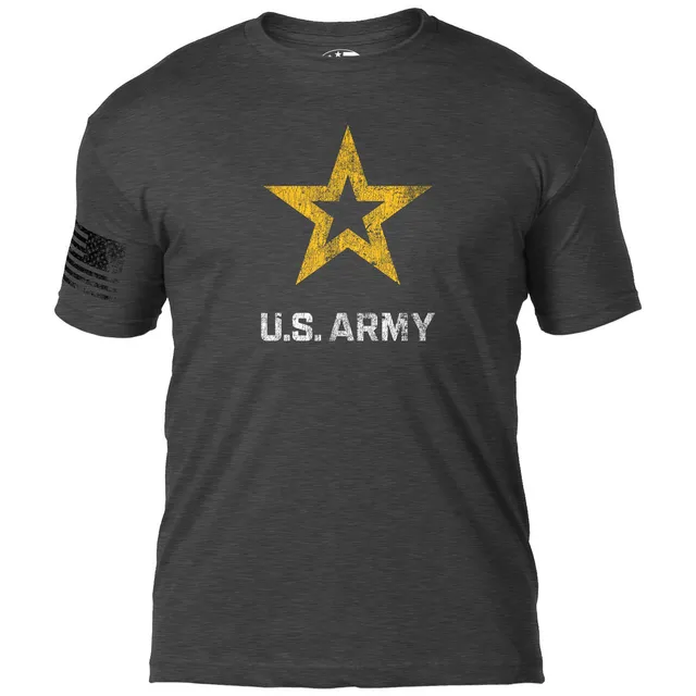 7.62 Design Army Vintage Logo t-shirt uomo grigio cotone