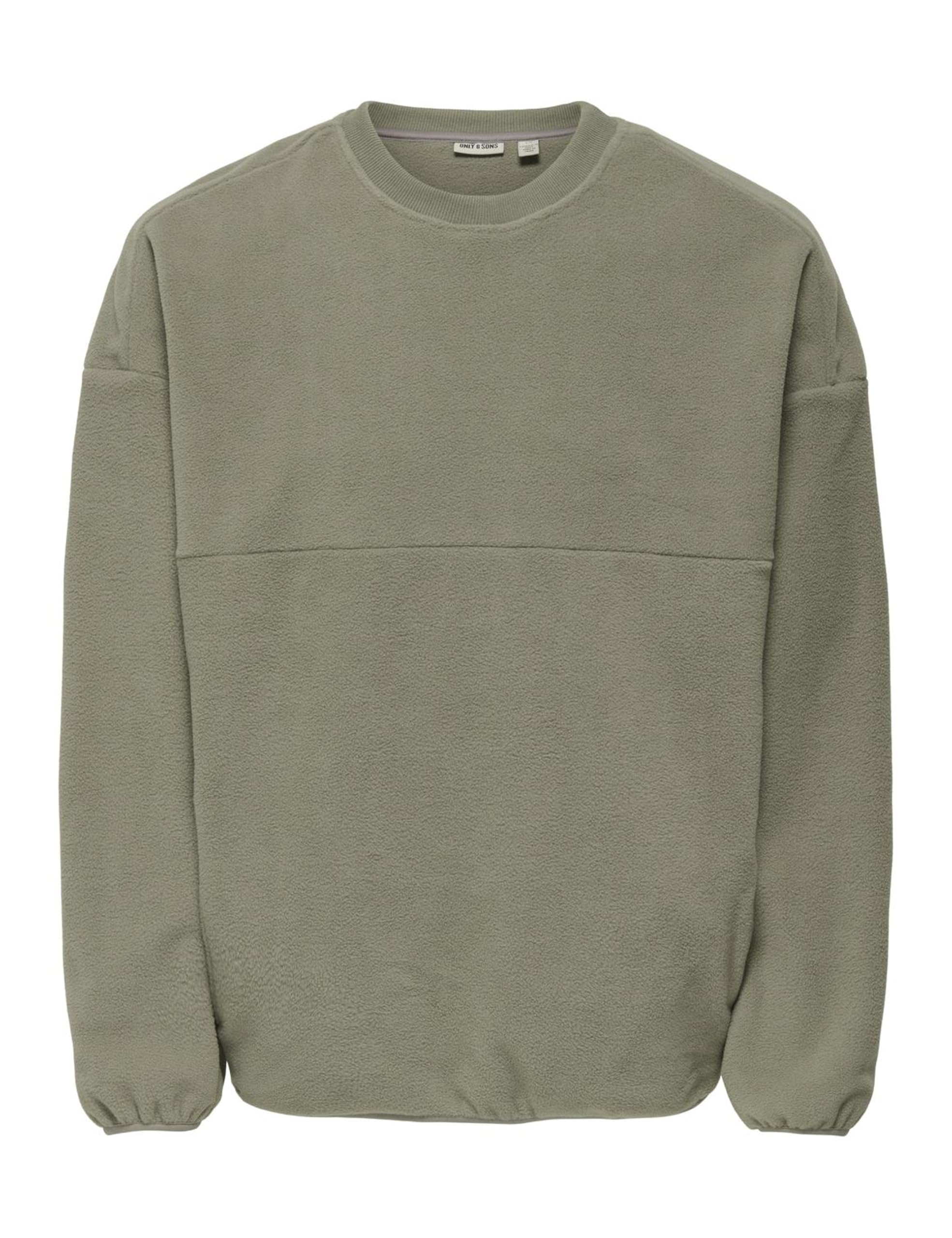 Only & Sons Onsakeem RLX Crew Felpa Nero L Girocollo