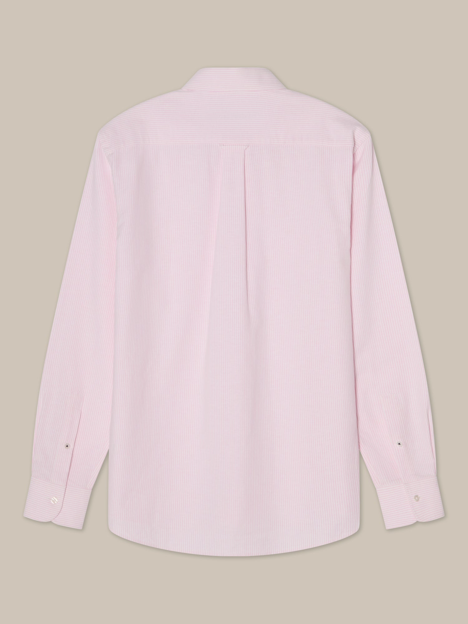 Robert Talbott Harrison Camicia Oxford Cotone Rosa Stripe