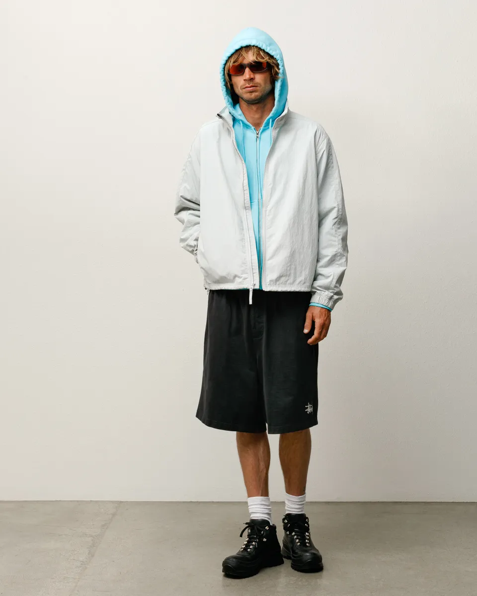 Stussy Jersey Short pantaloncini nero cotone