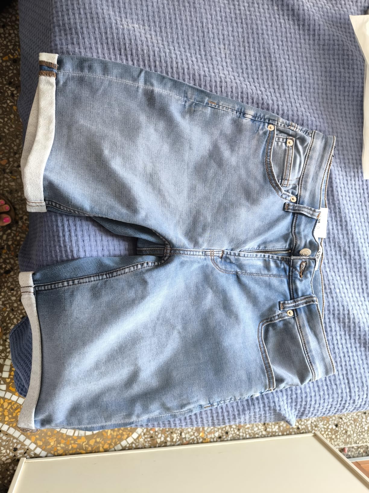ONLY & SONS Ply Shorts Denim Blu Vita Media