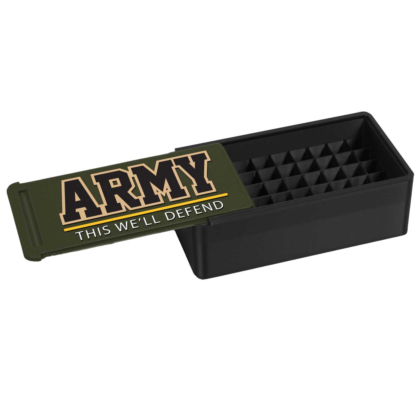 7.62 Design Ammo Boxes Scatola 3D Army 9mm 50 Colpi