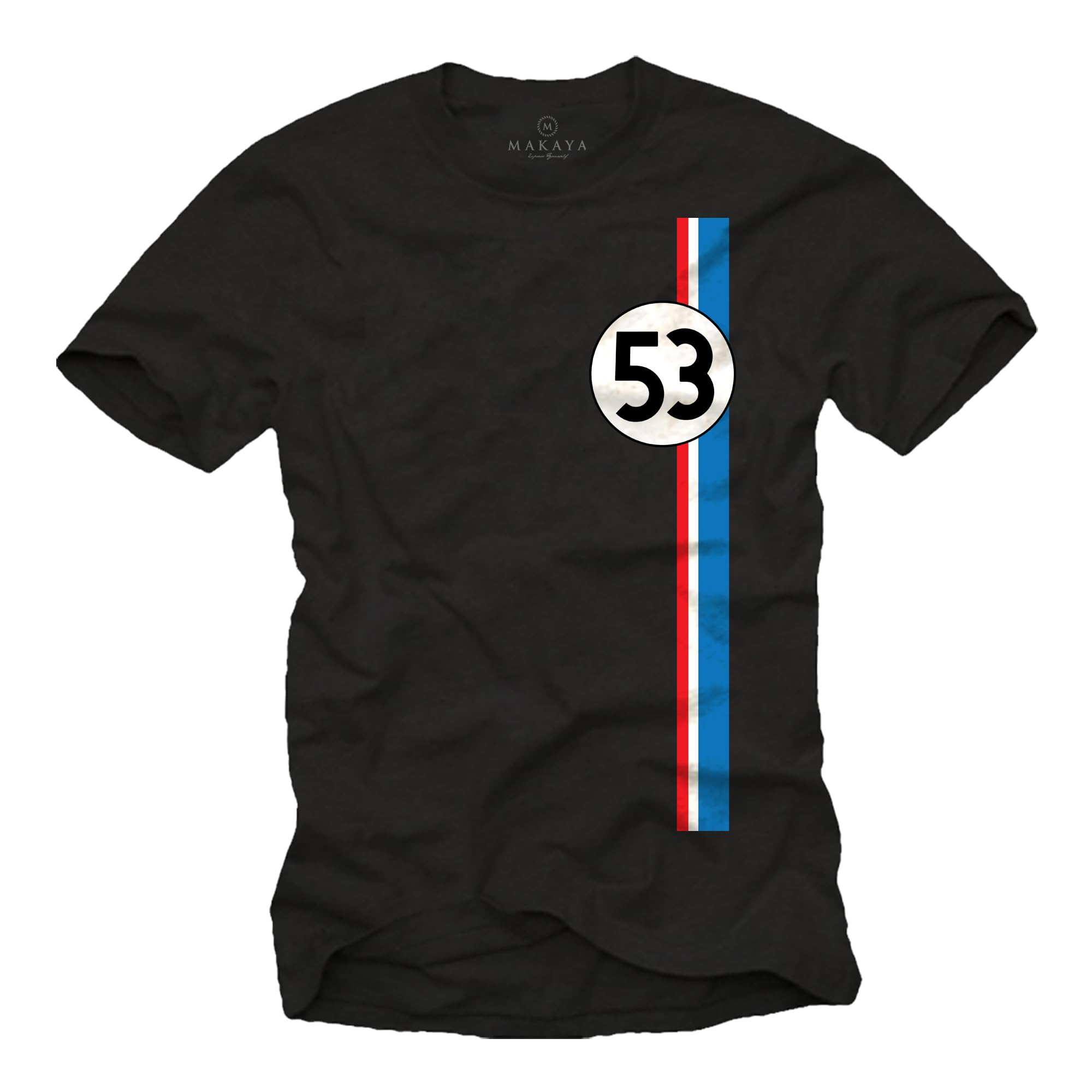 Makaya Herbie 53 T-Shirt Uomo cotone blu taglia S