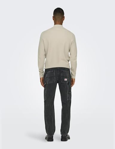 Only & Sons Onsedge STR Car WB 3015 jeans uomo straight 34W/30L